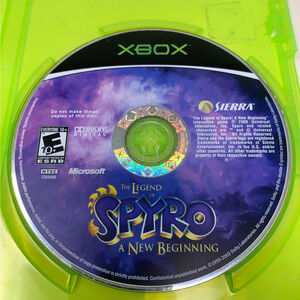 The Legend of Spyro: A New Beginning Xbox Game Disc Only Untested
